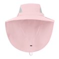 thumbnail image 1 of Coerni Girls Boys Large Sunshade Hat Summer Outdoor Activities Large Shawl Hat Neck Neck Hat For Men Light And Breathable Big Boys Caps, 1 of 3