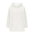 thumbnail image 1 of Coerni Girls Oversized Hooded Sweatshirt Teen Girls Trendy Preppy Long Sleeve Hoodies Pullover Boy Cute Fleece Classic Winter Top, 1 of 8
