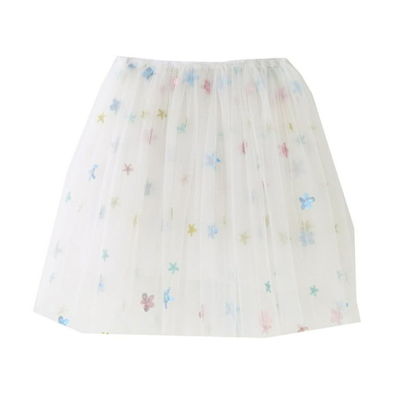 Coerni Girls Princess Tutu Skirt Toddler Layered Mesh Tulle Skirts Dance Carnival Birthday Parties Halloween Christmas Skirt