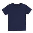 thumbnail image 1 of Coerni Girls Short Sleeve T Shirts Kids Solid Summer Crewneck Tops Tees Basketball Undershirt Quick Dry Athletic Base Layer T-Shirt, 1 of 8