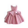thumbnail image 1 of Coerni Girls Sleeveless Wedding Party Dress Ruffle Layered Princess Dresses with Applique Pageant Formal Evening Gown, 1 of 6