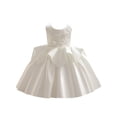 thumbnail image 1 of Coerni Girls Sleeveless Wedding Party Dress Ruffle Layered Princess Dresses with Applique Pageant Formal Evening Gown, 1 of 6