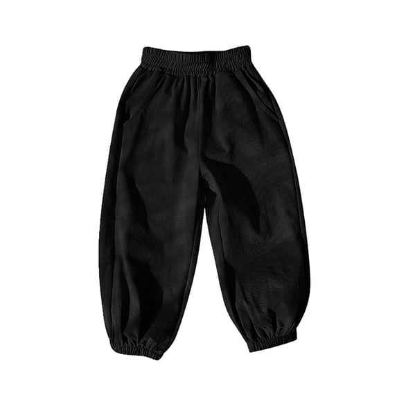 Coerni Girls Sweatpants Baggy Pants Lightweight Quick Dry Athletic Joggers Casual Straight Leg Casual Pants Sports Trousers