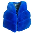 thumbnail image 1 of Coerni Girls and Toddler Furry Jacket Vest Sleeveless Sherpa Dress Coat Kids Trendy Princess Winter Warm Waistcoat Cute Cardigan, 1 of 5