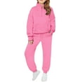 thumbnail image 1 of Coerni Kids 2-Piece Sportswear Set Half-Zip Thumbhole Sweatshirt and Sweatpants Jogger Sets Athletic Fleece Sweatsuit Tracksuit, 1 of 3