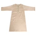 thumbnail image 1 of Coerni Kids Boys Embroidered Thobe Muslim Long Sleeve Kaftans Isl𝐚mic Robe Prayer Clothes Half Zipper Round Collar Thobe, 1 of 2