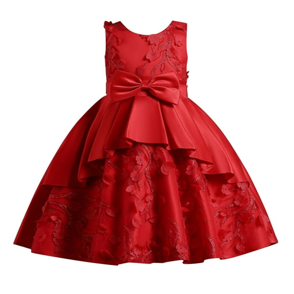 Coerni Kids Girls Wedding Fancy Lace Dress Toddler Dance Formal Party Birthday Smocked Dresses Pageant Tutu Frocks Skirts