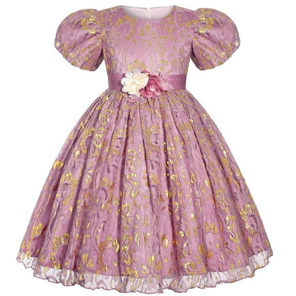 Coerni Kids Pageant Flower Girl Dress Little Girls Party Wedding Formal Elegant Dresses Toddler Summer Princess Dress