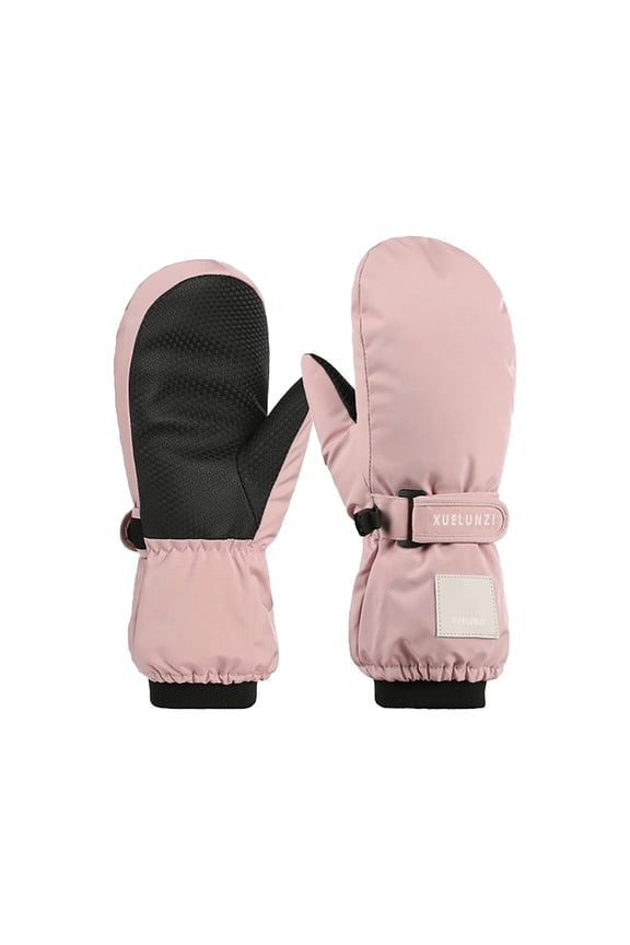 Coerni Kids Winter Gloves Ski Snow Gloves for Cold Weather Outdoor Sports Snowboard for 6 12 Years Old Boys&Girls Cotton Winter Gloves