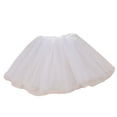 thumbnail image 1 of Coerni Little Girl Tutu Skirt, 3-Layer Tulle Princess Ballet Dress Baby Skirt Dress Up Princess Dance Party for 3-10 Years Old, 1 of 4