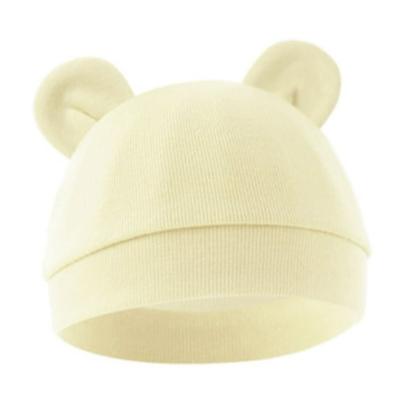 Coerni New Born Baby Hat Bear Ears Kids Caps Baby Boy Girl Toddler Hats Beanie Caps Fall Winter Thick Warm Beanies
