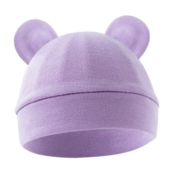 Coerni New Born Baby Hat Bear Ears Kids Caps Baby Boy Girl Toddler Hats Beanie Caps Fall Winter Thick Warm Beanies