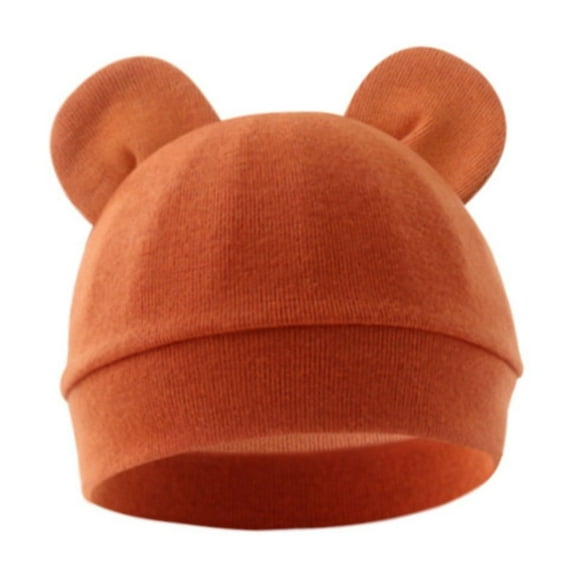 Coerni New Born Baby Hat Bear Ears Kids Caps Baby Boy Girl Toddler Hats Beanie Caps Fall Winter Thick Warm Beanies