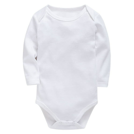 Coerni New Born Baby Solid Bodysuits Romper Toddler Girls Boneless Crawl Clothing Athletic Onesie Cutest Fall Clothes Outfit