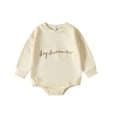 thumbnail image 1 of Coerni New Born Halloween Outfit Girls Boys Cute Romper Bubble Sweatshirt Bodysuit Fall Halloween Baby Clothes Pumpkin Onesie, 1 of 8