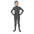 thumbnail image 1 of Coerni Orange Jumpsuit for Kids Festival Stretch Plain Unitard&nbsp;Spandex Bodysuit Boys Girls Halloween Open Face Full Body Suit, 1 of 5