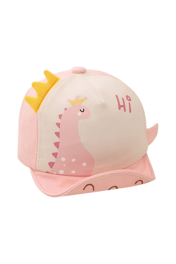 Coerni Rainbow Boys Girls Breathable Soft Peaked Cap Spring Summer Sun Hat Cute Cartoon Printed Cap