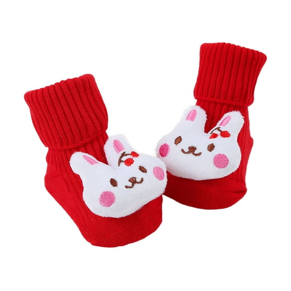 Coerni Small Paws Baby Socks Floor Socks Baby Cotton Socks Autumn Winter New Half Velvet Soft Skin Boys Girls Baby Things with Cats