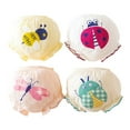 thumbnail image 1 of Coerni Soft Cotton Bloomers Toddler Undies for Girls Baby Ruffles Cartoon Animal Pattern Breathable Briefs Panties 4-Pack, 1 of 4