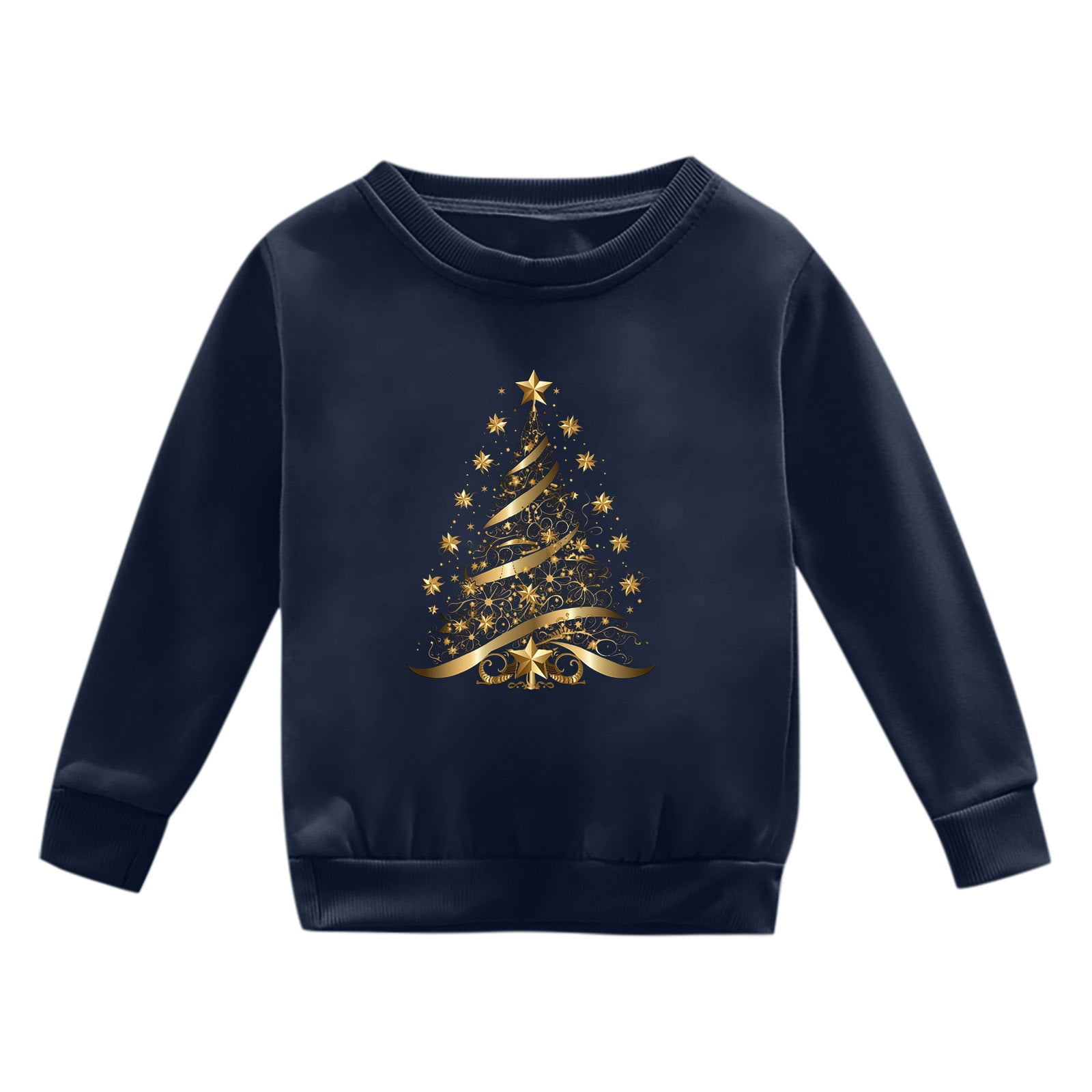 Coerni Toddler Baby Boy Girl Christmas Clothes Letter Print Long Sleeve
