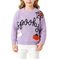 thumbnail image 1 of Coerni Toddler Baby Boys Girls Halloween Knitted Sweater Pumpkin Warm Pullover Sweatshirt Knitwear Fall Winter Clothes, 1 of 6
