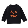 thumbnail image 1 of Coerni Toddler Baby Boys Girls Halloween Knitted Sweater Pumpkin Warm Pullover Sweatshirt Knitwear Fall Winter Clothes, 1 of 5