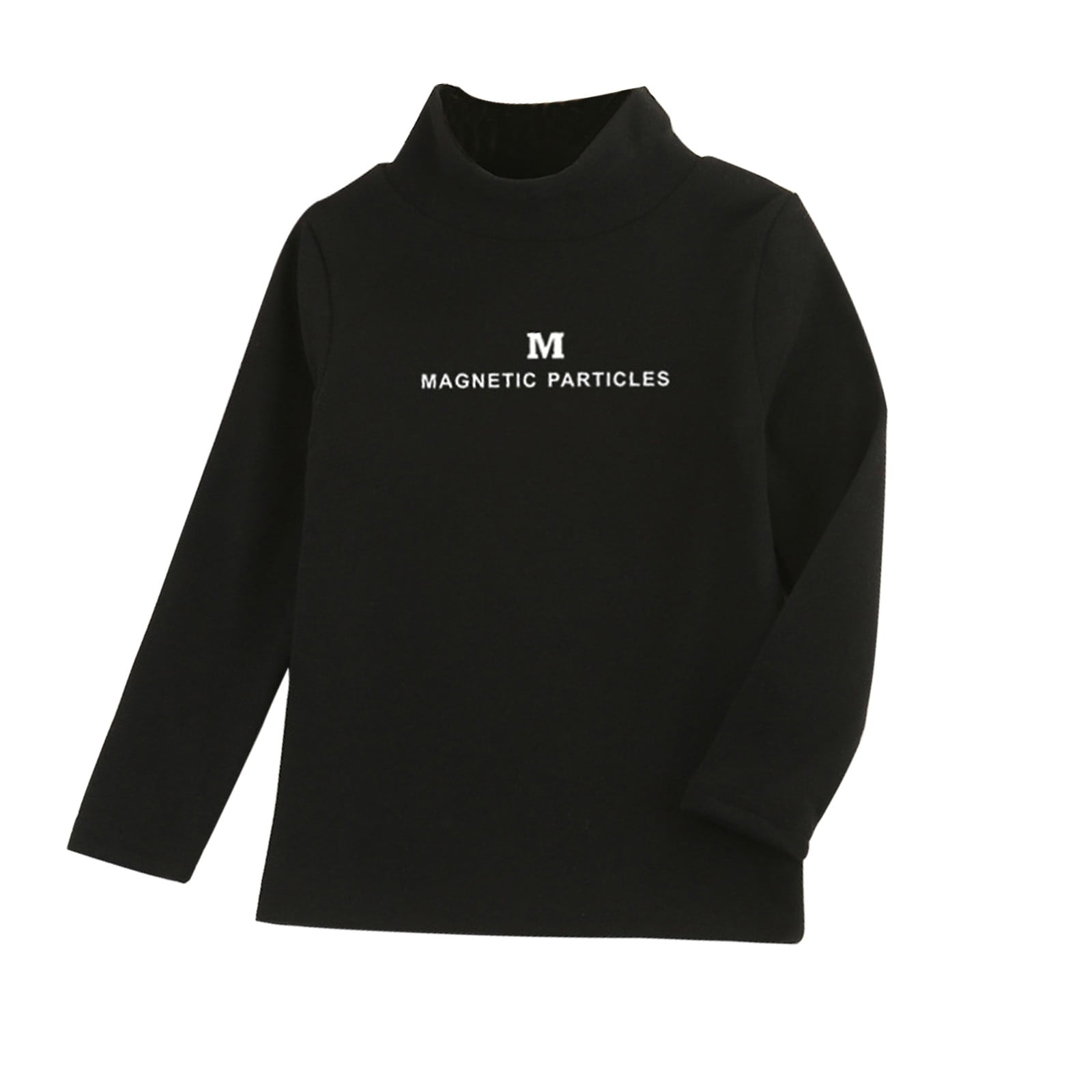 Toddler Baby Girl Basic Solid Turtleneck T-Shirt Blouse Top