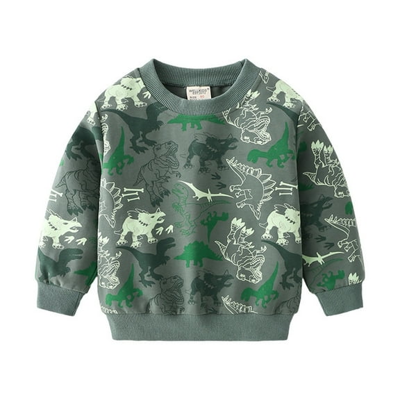 Coerni Toddler Baby Girl Casual Camouflage Sweatshirt Crewneck Long Sleeve Tops Pullover Kids Fall Winter Clothes 1-7 Years