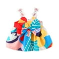 thumbnail image 1 of Coerni Toddler Baby Girl Summer Sleeveless Dress Floral Print Big Bow Dresses Party Casual Dress Princess Dress Sundress, 1 of 5