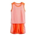 thumbnail image 1 of Coerni Toddler Baby Girls Boys Summer Clothes Sets Sleeveless Vest T-Shirt Tops Mesh Shorts Pants Casual Comfy Outfits Set Hawaii Holiday Set, 1 of 5