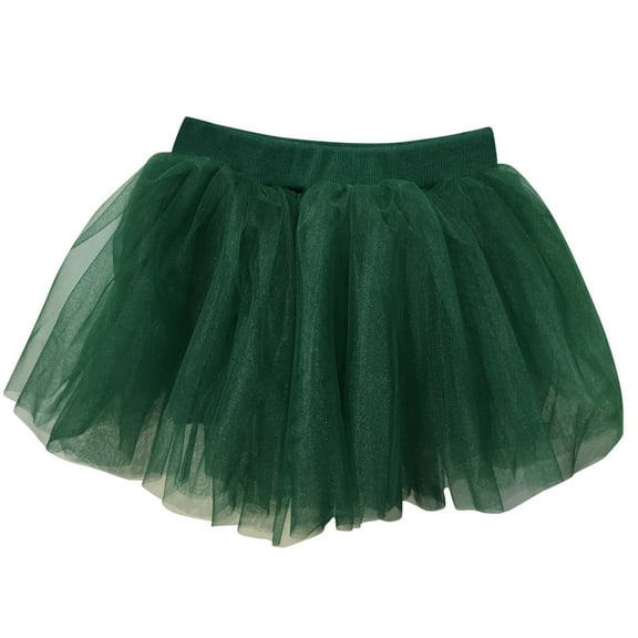 Coerni Toddler Baby Girls Layered Tutu Skirt Dance Tulle Skirts Tiered Ballet Skirt Carnival Birthday Parties Christmas Skirts