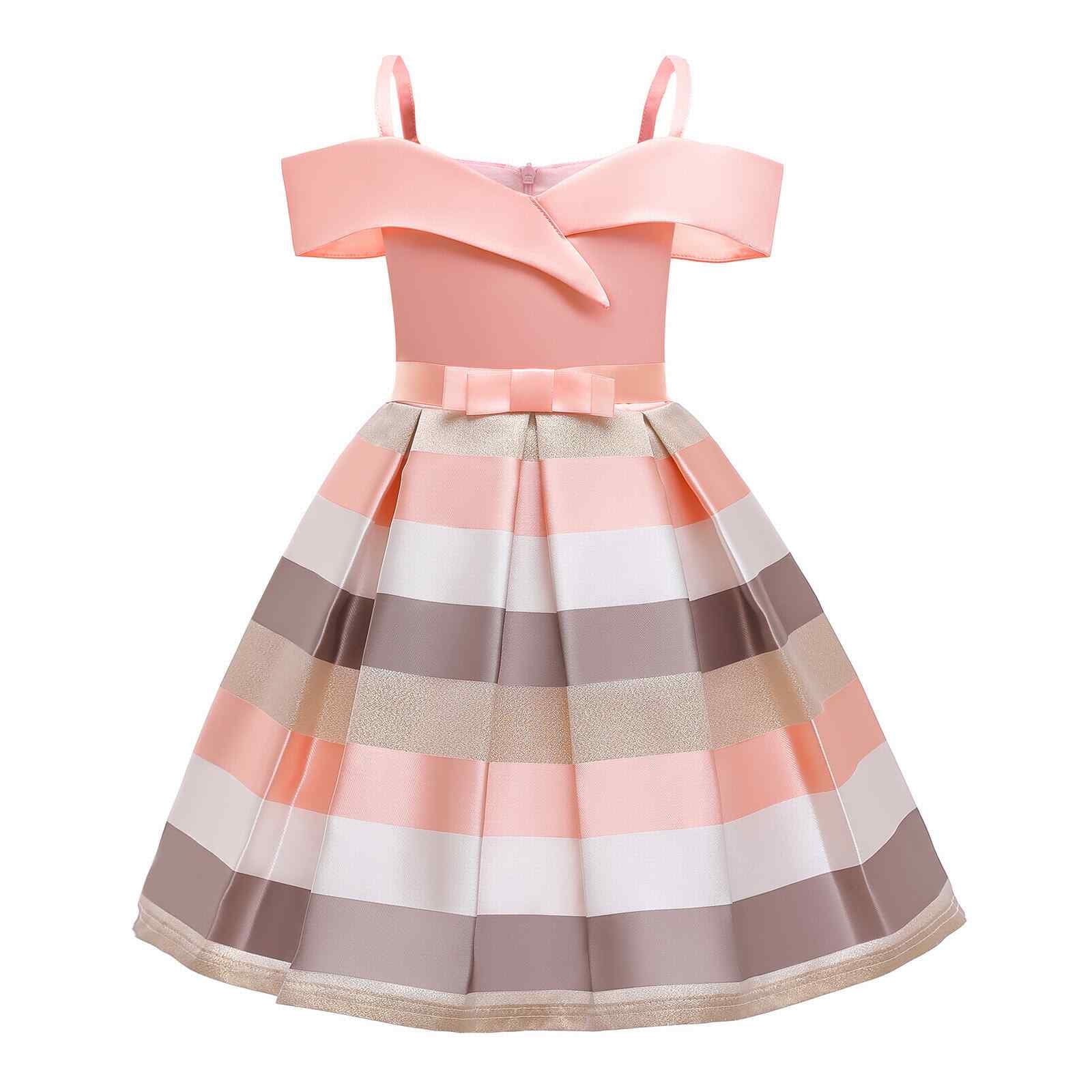 Toddler Girl Sunshine Stripes Dress main image 1