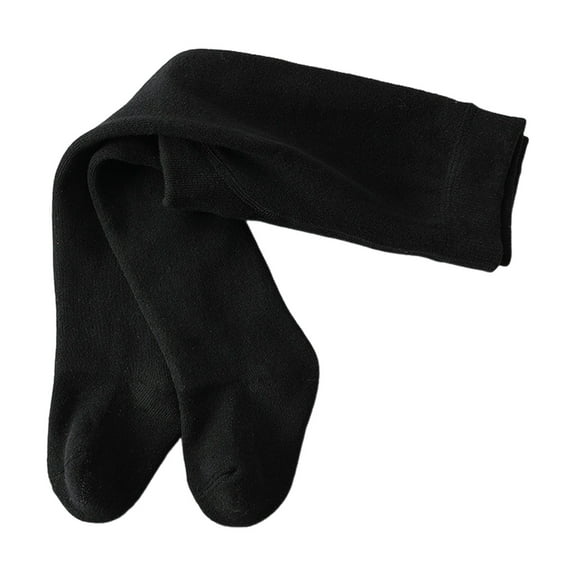 Coerni Toddler Baby Girls Tights Cable Knit Leggings Thick Cotton Infant Stockings Winter Warm Solid Pantyhose Footless Tights