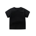 thumbnail image 1 of Coerni Toddler Basic Short Sleeve Tee Baby Boys Girls Tshirt Kids Baby Solid Crewneck Shirt Summer T-Shirt Undershirts, 1 of 5