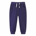 thumbnail image 1 of Coerni Toddler Boy Girl Cartoon Pattern Sweatpants Cotton Drawstring Elastic Waist Sport Jogger Pants with Pocket Age 2T-7T, 1 of 3