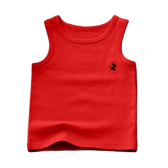 Coerni Toddler Boy Sleeveless Tank Tops Cute Summer Undershirt Kids Boy Crewneck Athletic Casual Vest Gym Workout Clothes Sport Tops