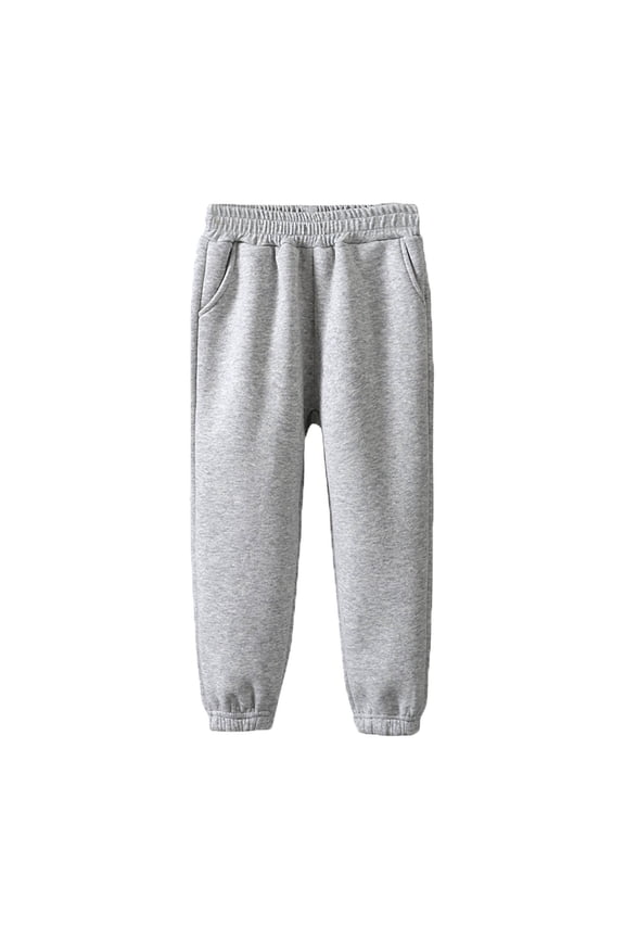 Coerni Toddler Boys 1PCS Cotton Active Jogger Sweatpants 5t Kids Baby Casual Athletic Solid 2 Pocket Pull On Pants Size 12