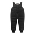 thumbnail image 1 of Coerni Toddler Boys Girls Snow Pant Jumpsuit Kids Snow Suit Puffer Warm Zip Up Baby Snowsuit Waterproof One Piece Bib Overalls, 1 of 7