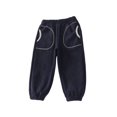 thumbnail image 1 of Coerni Toddler Boys Polar Fleece Jogger Sweatpants, Baby Winter Warm Pocket Lounging Bottoms Fall Winter Kids Sports Pants, 1 of 9