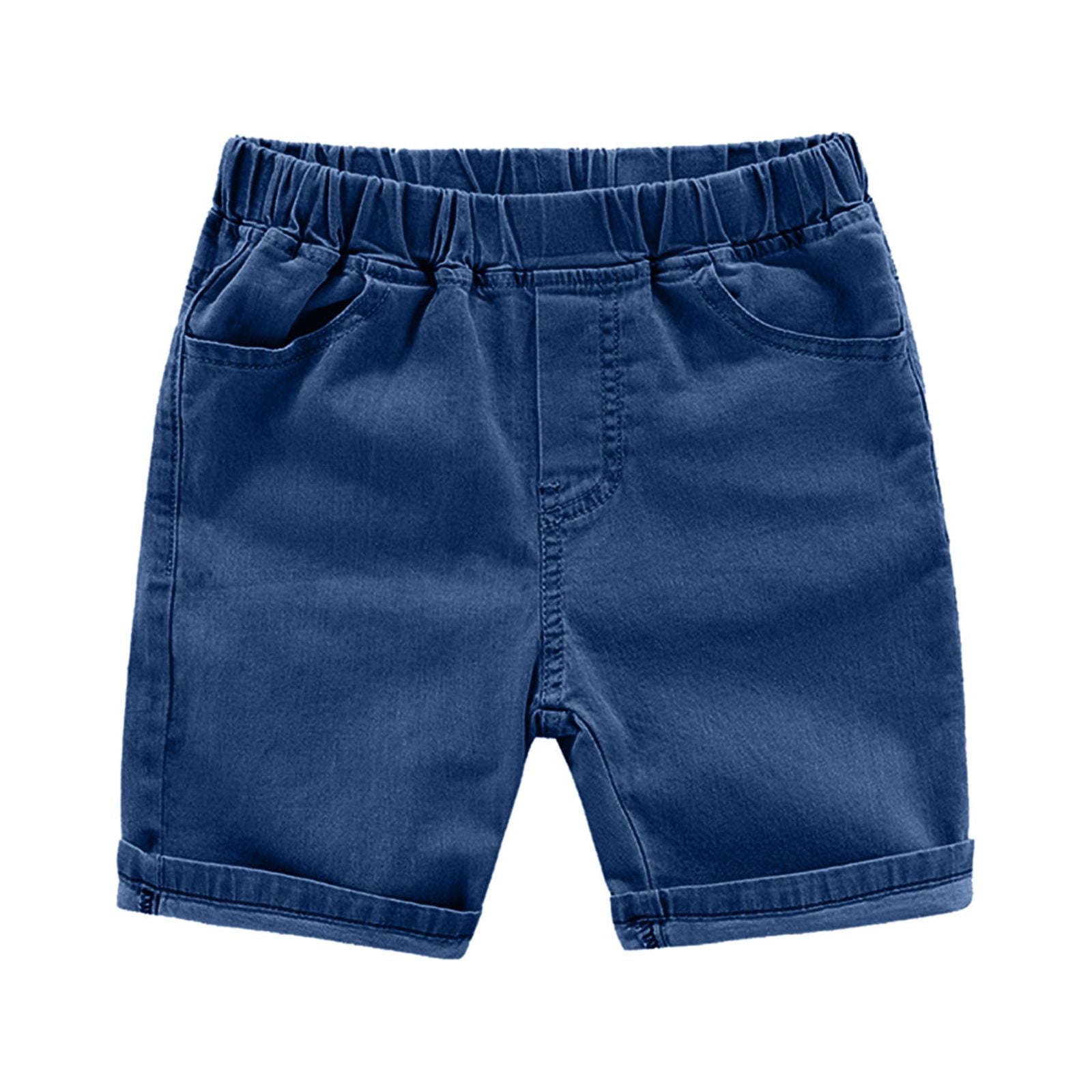 Toddler Boys Denim Cargo Bermuda Shorts with Pocket Detailing main image 0