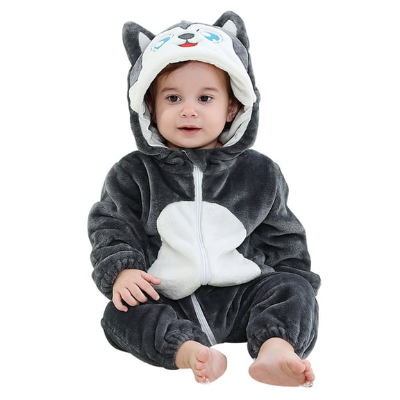 Coerni Toddler Cute Animal Jumpsuit 3D Frog Hoodie Coat New Born Baby Long Sleeve Hooded Romper Halloween Clothes Outfit