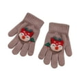 thumbnail image 1 of Coerni Toddler Soft Deer Gloves Kids Baby Boys Girls Winter Warm Knit Mittens Gloves for Girls Winter Gloves Kids Kids Gloves Girls, 1 of 4
