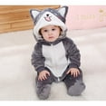 thumbnail image 1 of Coerni Unisex-Baby Animal Onesie Clothes Cartoon Animal Outfit Homewear Kids' One-Piece Rompers 6 12 18 24 Months Baby Warm Outwear, 1 of 6