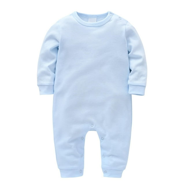 Coerni Unisex Baby Boy Girl Footies Rompers Bodysuit Cotton Long Sleeve
