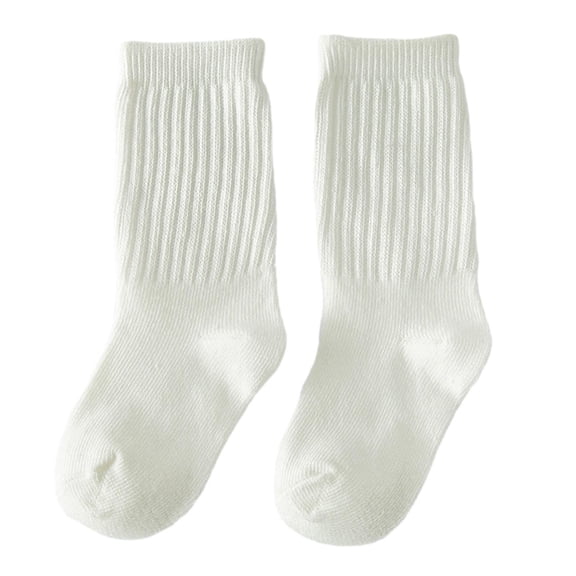 Coerni Winter Warm Socks for Kids Unisex Baby Non Slip Socks Toddler Boys Straight Stripe Crew Socks Youth Soccer Socks