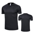 thumbnail image 1 of Coerni Youth Tight Fitting Shirt UPF 50+ Quick Dry Athletic Short Sleeve Rash Guard T Shirts Boys Girls Sports Training Undershirt, 1 of 4