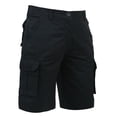 thumbnail image 1 of Coevals Club Men's Cargo Shorts Multi-Pocket Classic Outdoor Casual Regular Fit Shorts 05 Black 36, 1 of 6