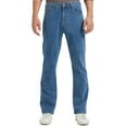 thumbnail image 1 of Coevals Club Men's Straight Leg Classic 5-Pocket Casual Work Jeans 32L 1# Vintage Blue 42, 1 of 8