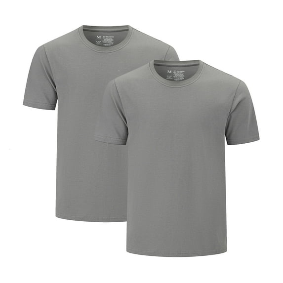 Coevals Club Men's T-Shirt Short Sleeve Crew Neck Casual Classic Tee 2 Pack Large 7#