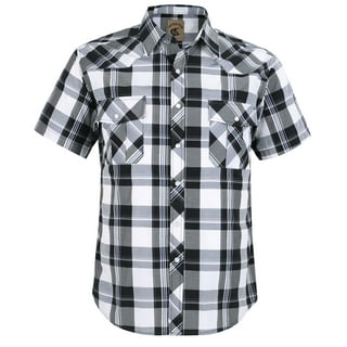 Black And White Checked Shirt